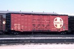 Santa Fe 50' double plug door ACF box ATSF #46197